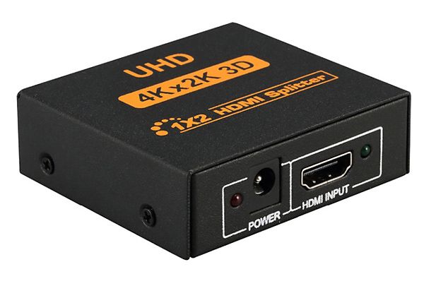 HDSP3D12J 2 csatornás Full 3D/4Kx2K HDMI splitter (szétosztó) (új)